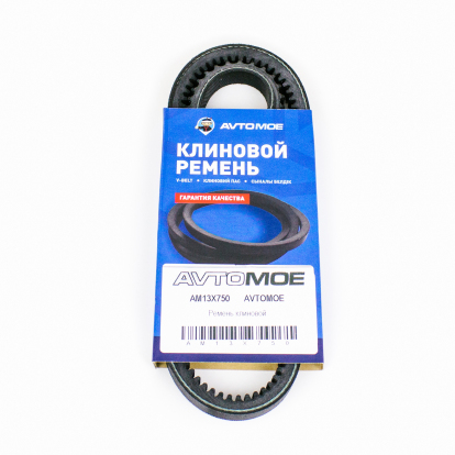 Ремень гидроусилителя AM13X750 AVTOMOE (фото №1)